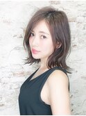 大人かわいいミディアムくびれヘア【銀座/銀座駅】