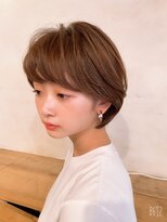 ロット 横浜(lot)&nbsp;耳かけ丸みショート×似合わせカット×ココアベージュ[横浜駅]