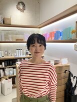 ヤドリギ(yadorigi)&nbsp;簡単スタイリングでかわいいニュアンスパーマ