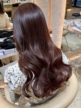 ロンド エスポワール 錦糸町(Lond espoir) ◯前髪イメチェンアンブレラカラーこなれミディウェーブパーマ