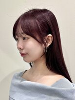 アンカーバイナチュラル(anchor by natural)&nbsp;韓国風/レイヤー/小顔/前髪カット/髪質改善/グレージュ/透明感