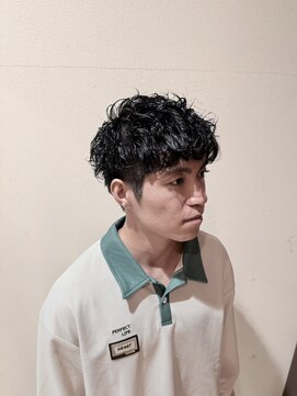 ゴットフロー(GOTTO FLOW) 爽やかイケメンスタイル!! ショートスパイラルパーマ