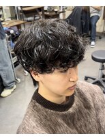 サロン ド ロイ(Salon de Roi)&nbsp;シャドウパーマ神戸韓国パーマ神戸ゆるふわパーマ女子ウケ好印象