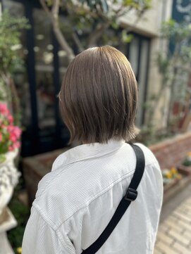 ピュア ポイント 和光店(PURE POINT) 切りっぱなしボブ/外ハネボブ