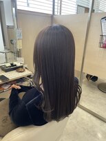 アドラーブル 長岡リバーサイド千秋店(adorable) 韓国風顔まわりくびれロング