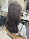 ブリーチなしダブルカラーラベンダーベージュ【上野】