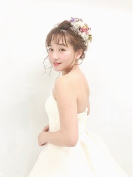 ロストシティ 横浜(LOST CITY) パーティーヘアセット　ヘアアレンジ　結婚式ヘア　二次会ヘア