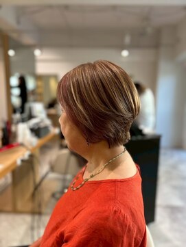 ソイクフ 四条大宮店(SOY-KUFU) 20代30代40代◎似合わせカットショートヘアハイライトカラー