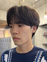 バイフィフス 原宿/表参道(by fifth)&nbsp;韓国センターパートニュアンスパーマウルフマッシュツーブロック