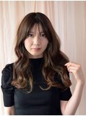 ～目力アップ！イヤリングカラー＆ラフビックウェ～ブ～ロング～