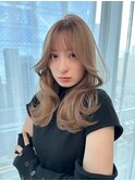 天神大名レイヤーカットデザインカラーブリーチ