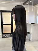 【セロ東辻井】ロングストレート/縮毛矯正/髪質改善