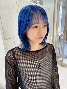 モナバイルーブル(MONA by Louvre) 【MONA】ブルーカラー/デザインカラー/ブリーチ