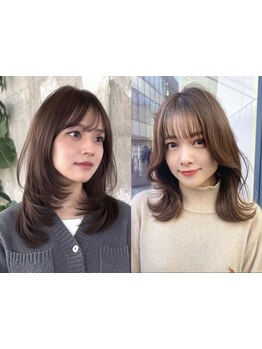 カット技術で似合わせを叶える◎髪質・骨格に合わせながらトレンドを取り入れたスタイルをご提案します。