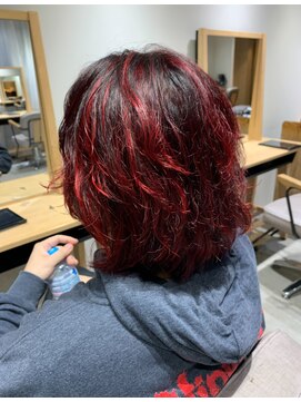 エイト プラット 渋谷2号店(EIGHT plat) ハイライト　パーマ　9/27