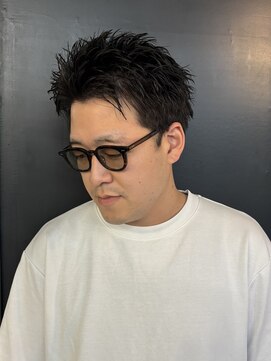 フランクスバーバーリザーブ 人形町店(FRANK’S BARBER RESERVE) スペインカール/スパイキーショート/フェザーパーマ/人形町H