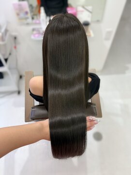 ハピネス 梅田茶屋町店(HAPPINESS) 韓国風/レイヤーカット/顔周り/顔まわり/髪質改善/ベージュ