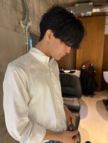 セントラル 三宮店(central)&nbsp;フェザーパーマセンターパートニュアンスパーマシャドウパーマ