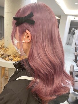 ルーブ トウキョウ(Loob. TOKYO) ハイトーンカラーミルクティーベージュピンクベージュ韓国30代