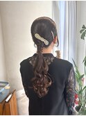 ぴたっとローポニースタイル☆