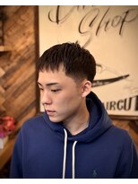 バーバーショップ スバル(BARBERSHOP SUBARU)&nbsp;＜理容室＞＜バーバー＞＜おーてぃー＞フレンチクロップ