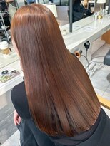 シオン(shion)&nbsp;ロングミルクティー大人ガーリー韓国ヘア_ba579962