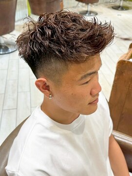 バトン(BATON) ショートハーパー/メンズショート/メンズパーマ