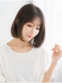 自由が丘/内巻きボブ/トリートメント/イルミナカラー