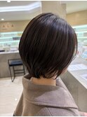 大人の艶感ショートボブ
