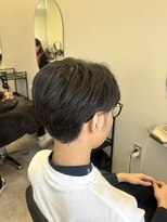 アイスプロドバイブルーム 木更津店(ice prod by bloom)&nbsp;MEN’S/リバースセンターパート/ニュアンスパーマ/木更津