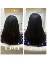 ヘアーアートシフォン 池袋西口店(Hair art chiffon)&nbsp;デジタルパーマ/ミルクティーブロンド/四角/髪質改善/白髪染め