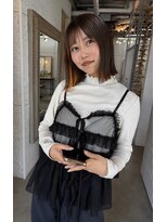 ウンニース リタ(unnis rita) orangeインナーカラー