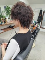 ガブ(GABU.)&nbsp;ウルフ(縦落ちツイストスパイラル)(ピンクブラウン)