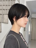 トリッカ 銀座(tricca)&nbsp;ショートヘア/マッシュショート/黒髪/艶カラー/似合わせカット