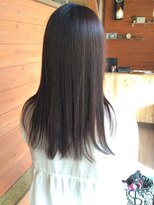 カシュカシュヘア(Cache-Cache hair)&nbsp;明日は大事なイベントなんです用縮毛矯正～幸せのＤ５を添えて～
