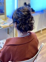 ブルーム(bluem)&nbsp;【bluem】パーティアレンジ下まとめシニヨン