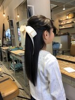 サスペンダーノート 荻窪(Suspender Note) ストレートでお嬢様ハーフアップ