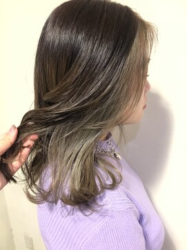 ヘアー アイス カンナ(HAIR ICI Canna) まろやかベージュのの垢抜けカラー！