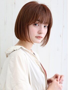 ハレ(HALE) 【HALE銀座】ナチュラル＊シースルーボブ