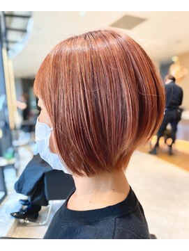 ウノプリール 西梅田ハービスプラザ店(uno pulir) 【KEN】ショートボブ