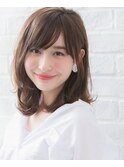 【ブリーチなし】フェミニンベージュ