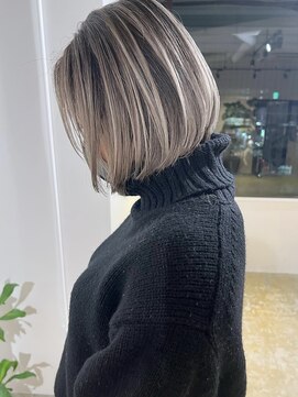 メリー オオサカ(Merly Osaka) 大人気_定番クールアッシュバレイヤージュ_