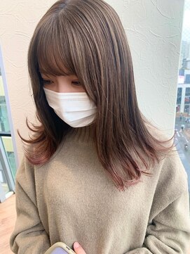 ジーナ セントラル銀座(Zina) そとはね＊ツートンカラー＊デザインカラー【ZinaCENTRAL】