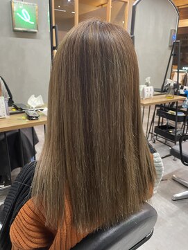 アンジェリカ 鹿児島中央タワー店(ANGELICA) 【武石】★透明感ベージュ×髪質改善水素トリートメント★