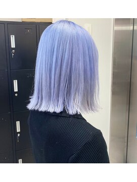 ベレーザ 渋谷(BELEZA) 3085ニュアンスカラーブルーサファイアバイカラー寒色系カラー