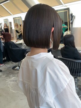 ロンド 表参道店(Lond) Lond表参道【伊杏】小顔効果抜群 艶サラ顎ラインボブ