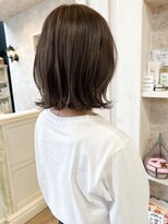 キャアリー(Caary)&nbsp;福山市美容室Caary ナチュラル外ハネミディアム似合わせカット