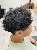 爽やか刈り上げショートツイスパ!