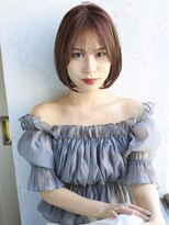 バース(BIRTH)&nbsp;天神【BIRTH】ピンクベージュ×マチルダボブ×ニュアンスカラー