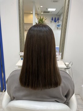 アルターシェリー(aL-ter che'rie) 縮毛矯正×カラー×カット[イメチェン/ハッシュカット]